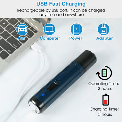 Professional Pet Nail Grinder – Low Noise 2-Speed Rechargeable Grooming Tool
