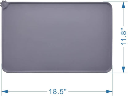 Silicone Dog & Cat Feeding Mat – Spill-Proof & Easy Clean