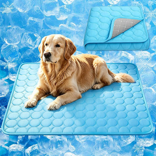 Dog Cooling Mat – Arc-Chill Technology, Washable Cooling Pad for Dogs & Cats