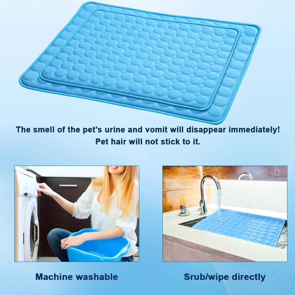 Dog Cooling Mat – Arc-Chill Technology, Washable Cooling Pad for Dogs & Cats