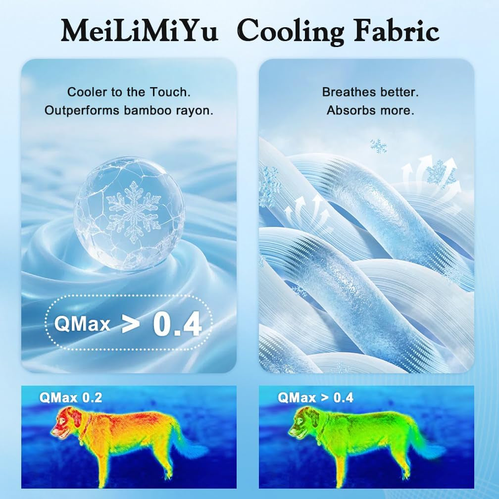 Dog Cooling Mat – Arc-Chill Technology, Washable Cooling Pad for Dogs & Cats